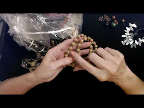 ASMR | Goodwill Jewelry Bag Show & Tell 4-14-2020 (Soft Spoken)