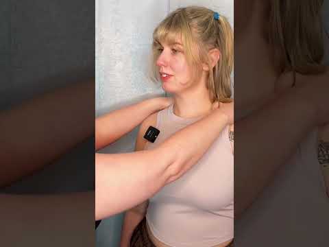 ASMR Measuring & Clothes Styling Roleplay 💚 #asmr #asmrsounds #asmrfabricnoises #asmrlintroller