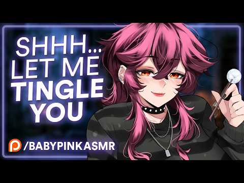 Possessive Goth Girlfriend Wants To Try ASMR On You! 🖤 [Rain] [Heartbeat] II ASMR Binaural RP