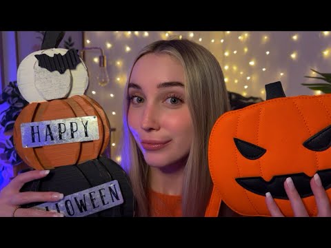 Halloween ASMR Items! (whispering, lots of triggers)