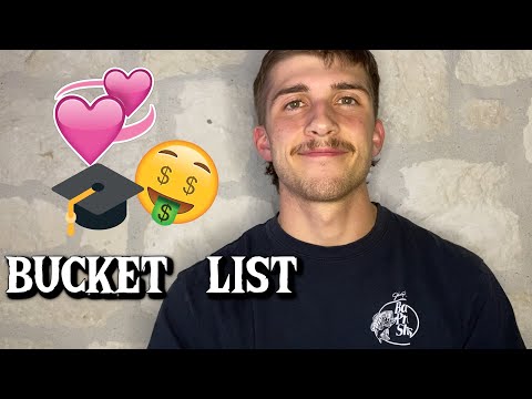 ASMR What Is On My Bucket List?
