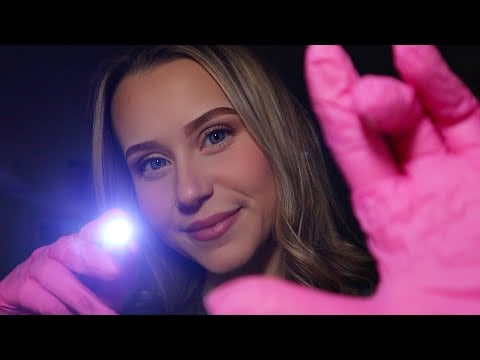 ASMR Closely Examining You For Relaxation 