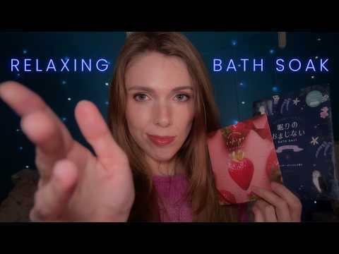 ASMR Preparing a Soothing Bath to Help You Sleep | Personal Attention