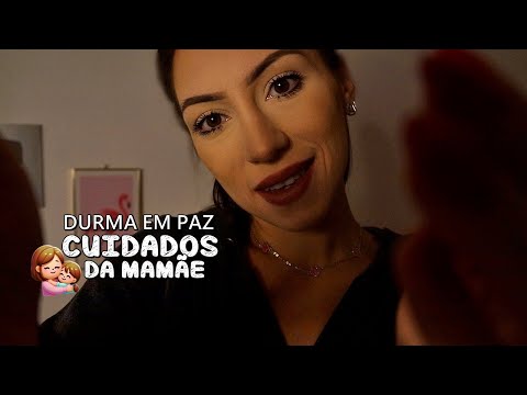 ASMR Roleplay | Mamãe Te Fazendo Dormir 😴 (Vídeo Extremamente Afetivo e Carinhoso)