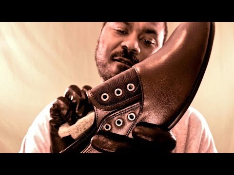 [ASMR] Shoe Shine Roleplay Part 3 | SHOE STORE | Shoe Cleaning with Shoe Polish