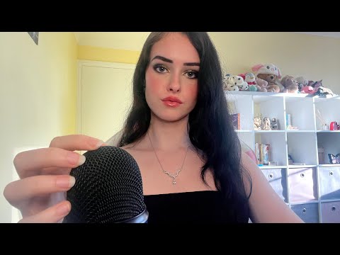 ASMR fast & aggressive mic scratching (bare, foam & fluffy mic covers) ☀️