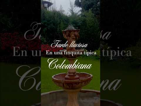 Tarde lluviosa en una finquita típica Colombiana 🌧️ #ASMR #Colombia #Relax #ASMRShort #RainSounds