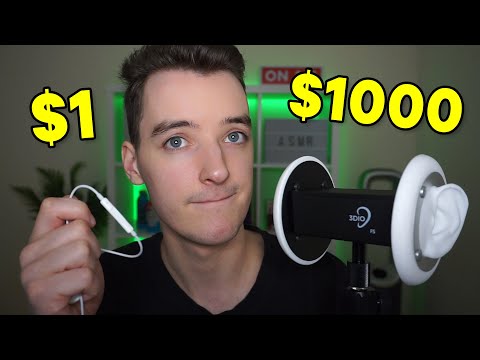 $1 Microphone VS $1000 Microphone ASMR