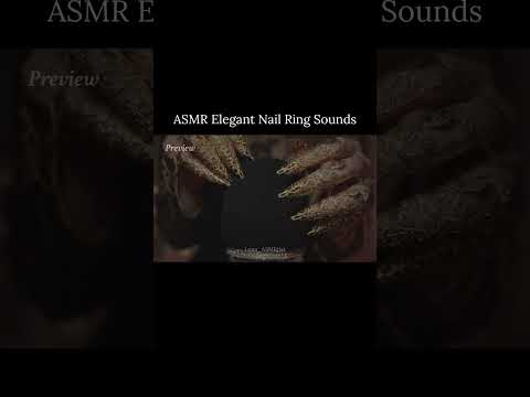 Did you like the sound of this ring?💅 #notalkingasmr #triggersforsleep #asmr