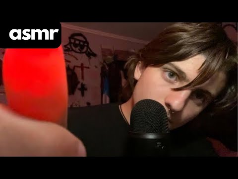 asmr visual con luces :), mouth sounds