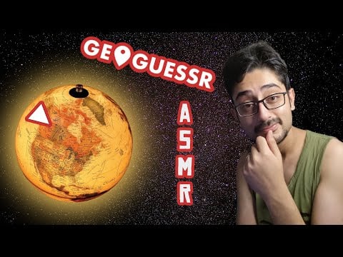 ASMR - Geo Guesser Soft Whispering - Video to Fall Asleep To!