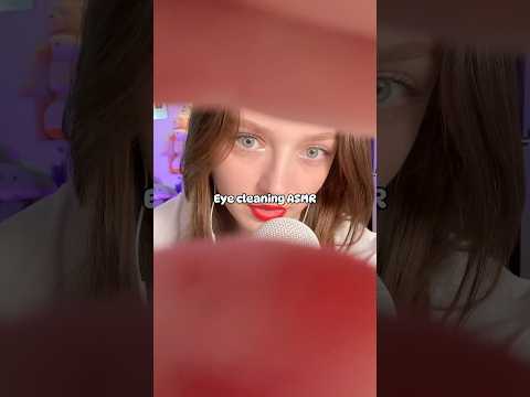 Eye cleaning asmr #asmr #asmrsounds #asmrrelax #asmrtingles #asmrwhispers #asmrsleep #relax #tingles