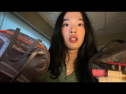 ASMR doing your makeup 💋 (personal attention + tapping + hand sounds)
