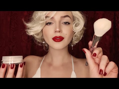 АСМР Макияж от Мэрилин Монро • ASMR Makeup by Marilyn Monroe