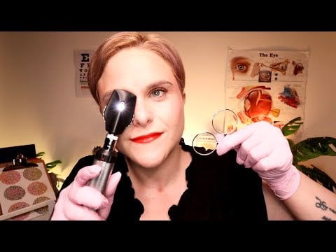 An In-Depth ASMR Eye Exam: Light & Dark | Lens 1 Or 2 | Warm & Cool