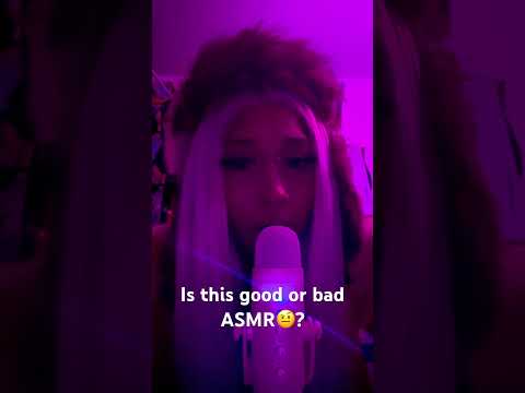 good asmr or not🤔