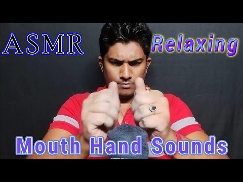 asmr mouth and hand sounds for sleep