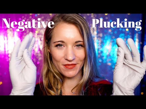 Negative Plucking with Nitrile Gloves 🎧 ASMR 🎥 4k