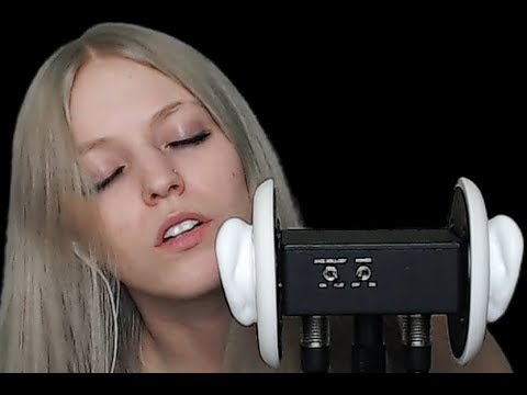 ASMR | Unintelligible, gibberish, whisper | Sleep, Study, Meditation, Tingles | 3Dio