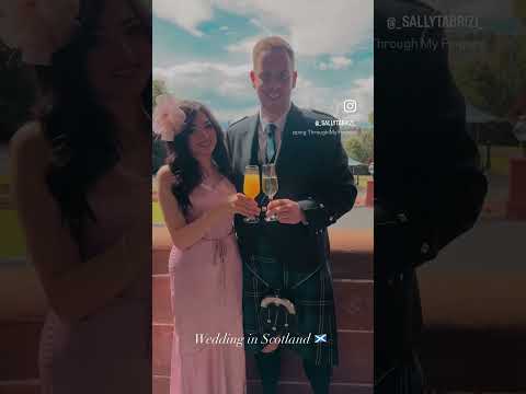 عروسی به یاد موندنی تو اسکاتلند/wedding in Scotland