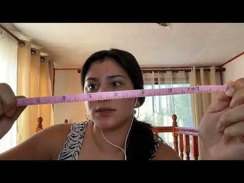 ASMR Te tomo medidas 📐💗🌟