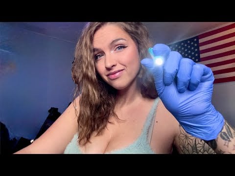 ASMR - FACE EXAM