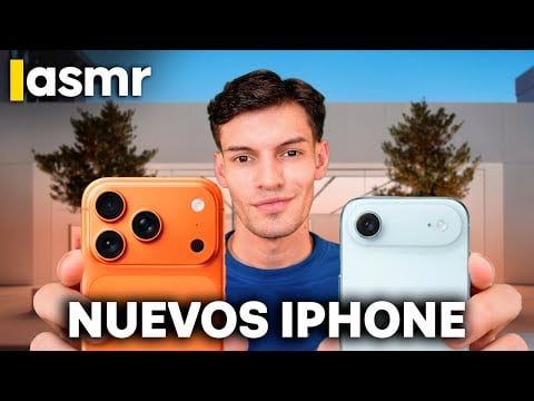 ASMR español resumen Apple Event 2025 (iPhone 17, Air, Apple Watch S11, SE 3 , Airpods Pro 3)