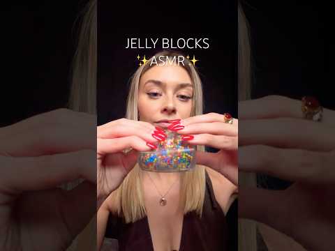 Jelly Block ASMR 🌈#asmr #asmrsounds #fyp