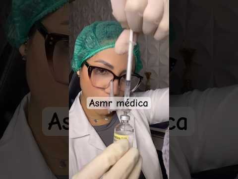 Vou aplicar sua injeção #asmr #relxing #shots #relax #viral