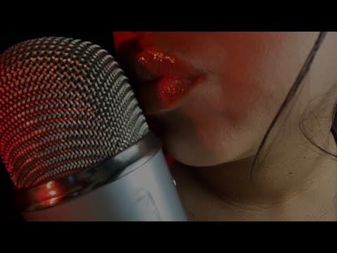 ASMR Close-Up Kisses & Mic kisses 💕 Tingles for Sleep