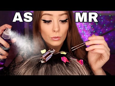 ASMR: JE NETTOIE TES CHEVEUX TRÈS SALES 🤢 (frissons intenses..) 😍