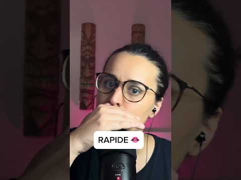 ASMR | BRUITS DE BOUCHE LENTS VS RAPIDES 👄