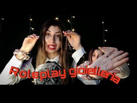 🇮🇹 ASMR ITA• ROLEPLAY GIOIELLERIA, ti aiuto a scegliere un regalo 🎁 di compleanno