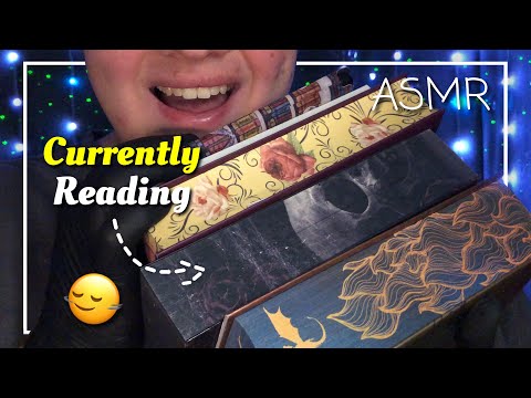 ASMR Currently Reading - Bücher die ich zurzeit lese! 📚👀 (Deutsch/German)