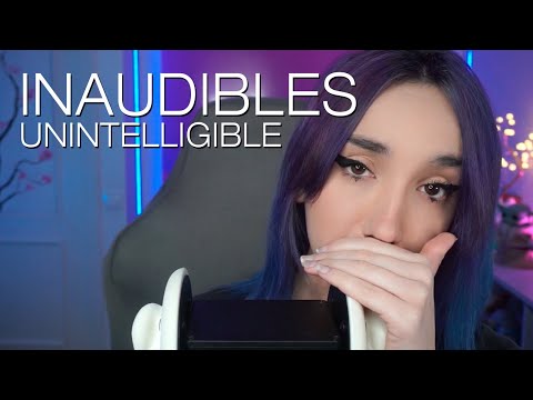 ASMR |  Inaudible & Unintelligible Whispers ✨
