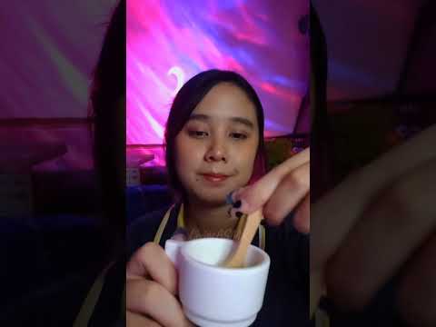 ASMR The Sound of Wooden Cup and Wooden Spoon ☕🥄 #asmr #relaxing