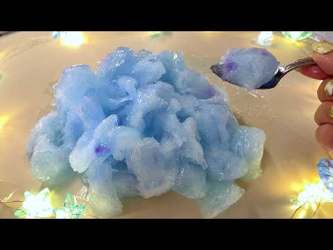ASMR | Cooling Sounds for Your Ears 🧊👂Insanely Satisfying Crunchy Ice Slime 🍧 No talking