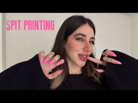 ASMR/ اسپیت پینتینگ🩷