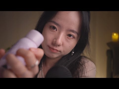 ASMR you're late again! Sit—let me do your Makeup 💄⚡️