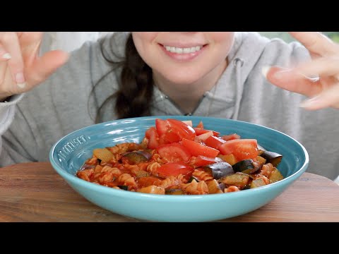 ASMR Eating Sounds Pasta Bolognese | Mukbang 먹방 (No Talking)