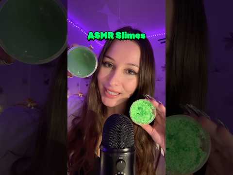 Avant je préférais le 1er mais mtn c'est le 2eme 🐌 #asmr #slimes #asmrslime #clearslime#floam