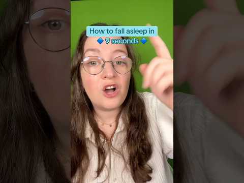 How to fall asleep in 9 seconds #asmr #asmrsounds #asmrrelax #asmrtingles #asmrsleep #relax
