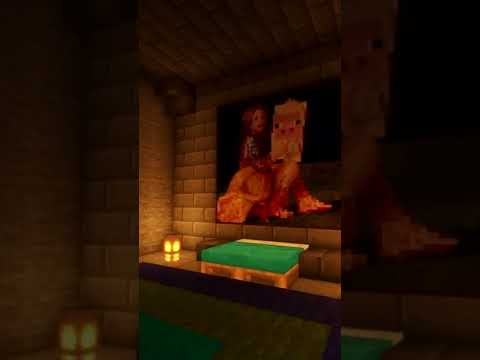 A Quick Tour of my Underground Base! \\ Minecraft ASMR #shorts