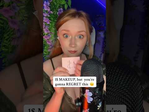 1$ makeup ASMR, but you’re gonna regret this 🫠