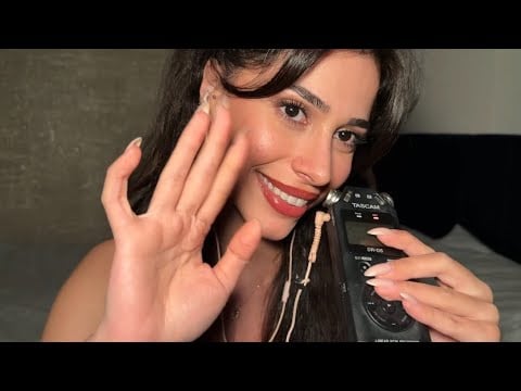 TASCAM YAKIN ANLAŞILMAYAN FISILTI 👄 AĞIZ SESLERİ 😋 ASMR TÜRKÇE