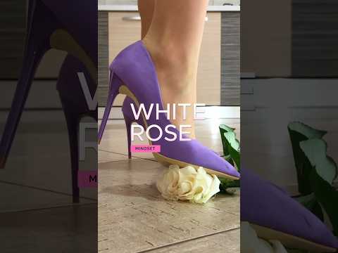 Pumps vs. Rose Mindset! Oddly Satisfying Heels Crushing Things! ASMR