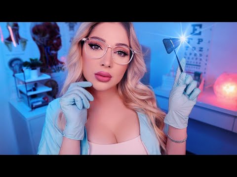 ASMR SUPER PERSONAL NURSE EXAM 👀 Doctor Roleplay, Cranial Nerve Exam, Eye Exam, Tuning Fork