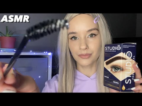 АСМР Оформлю тебе брови | Бровист | Персональное внимание | ASMR brows