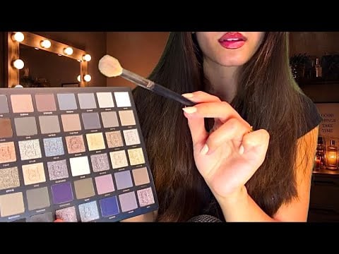 ASMR Doing My Makeup Routine on You 💄 Cozy Personal Attention Roleplay, Layered Sounds and More 