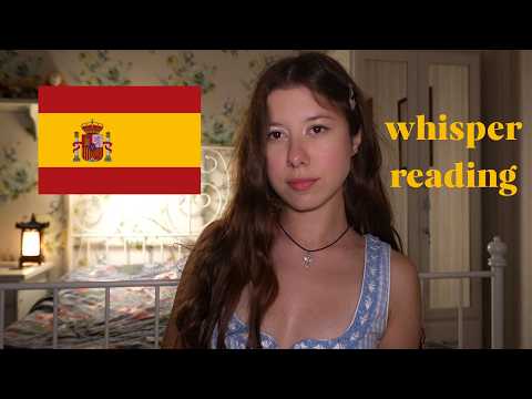 ASMR: I try Reading in Spanish (simple stories)